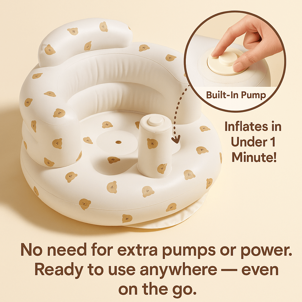 PamperPocket Inflatable Baby Chair